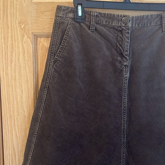 J. Crew - Corduroy Midi Skirt - Brown - Size 6 - Picture 7 of 12